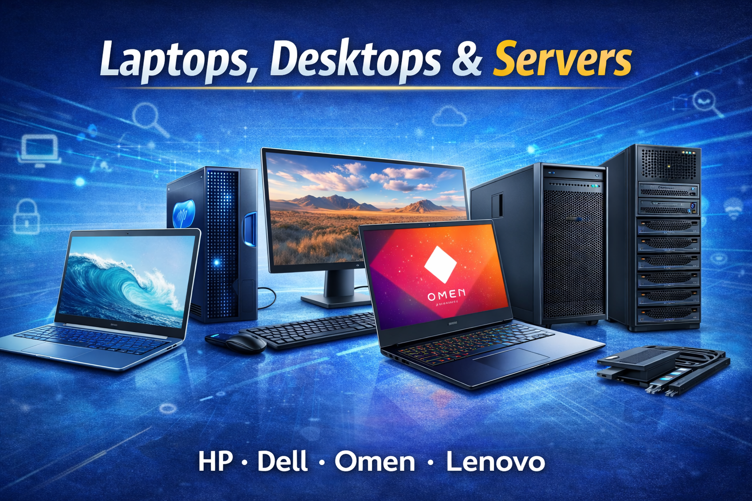 Laptops and Desktops